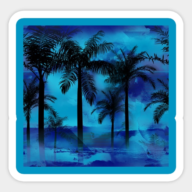 French Polynesian Beach Sticker by French Nik Naks